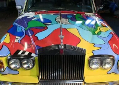 The Imagine Collection 1979 Rolls-Royce Silver Shadow II Marcie Ziv Art Car