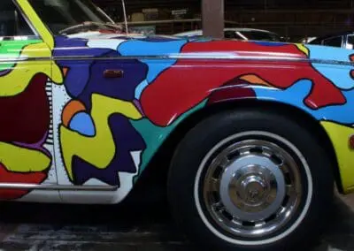 The Imagine Collection 1979 Rolls-Royce Silver Shadow II Marcie Ziv Art Car