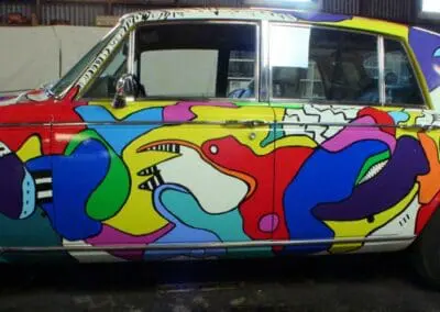 The Imagine Collection 1979 Rolls-Royce Silver Shadow II Marcie Ziv Art Car