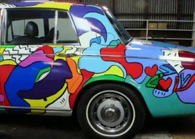 The Imagine Collection 1979 Rolls-Royce Silver Shadow II Marcie Ziv Art Car