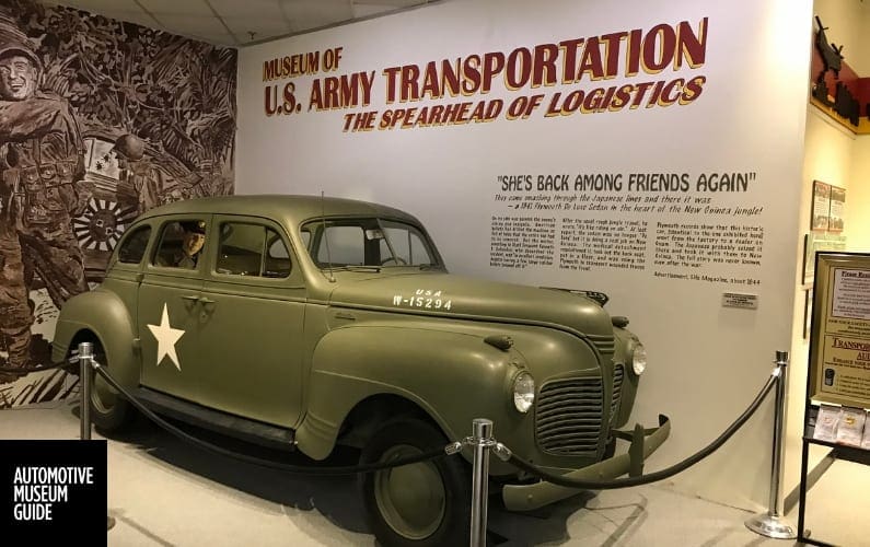 U S Army Transportation Museum